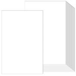 Legal Size Card Stock Paper 8.5 x 14 Inches White Colored Smooth 65lb Cover Cardstock Pastel Color Paper for Documents, Programs, Menus Printing Laser Printers (500 Pcs)