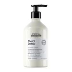 L'Oréal Professionnel Metal Detox Shampoo, Sulphate Free, For Breakage and Colour Protection, Smoother and Shinier Hair, Suitable For All Types of Coloured Hair, 500ml