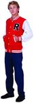 RG Costumes Men's Letterman Jacket,