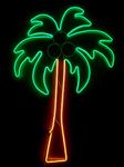 40" Palm Tree/Coconut Tree NEON LED Rope Light Party and Garden DÉCOR