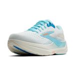 Brooks Men’s Ghost Max 3 Neutral Running & Walking Shoe, Bluewash/Atomizer/Orange, 8.5