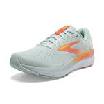 Brooks Women’s Ghost 16 Neutral Running Shoe - Skylight/Coconut/Sunset - 7 Medium