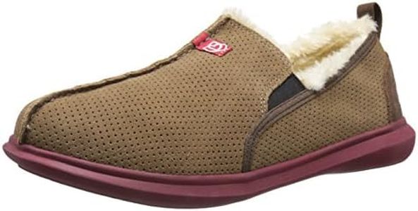 Spenco Men's Supreme Slipper, Brown, 10 M Medium US