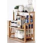 HYNAWIN Bamboo Spice Rack Storage S