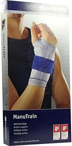 BAUERFEIND MANUTRAIN Handgelenkbandage links Gr.3 schwarz 1 St