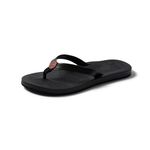 Reef Women's Reef Zen Love Flip-Flops Black/Black, Size 11M