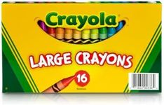 Crayola Large Crayons, Classic Colors, 16 Count