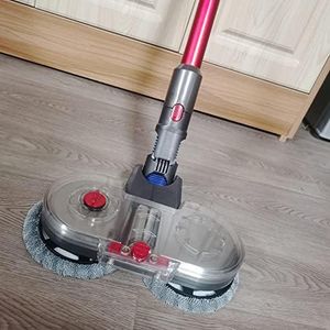 EZ SPARES Mop Head Attachment for V11 V10 V8 V7 V15 Cordless Stick Vacuum Cleaner,Detachable Water Tank,with 6 Washable Mop Pads and Water Cup,Hardwood Floor Cleaner Attachment,Mopping Machine