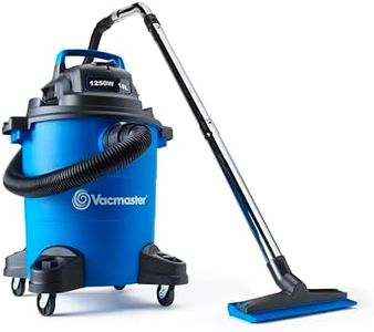 Vacmaster WD 18 Garden & Artificial Grass Cleaner, Outdoor Wet & Dry Vacuum for Cleaning Astroturf, Patio, Decking and Other Outdoor Areas, 1250W, 18 Litre