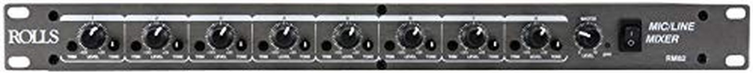 Rolls RM82 8 Channel Mic/Line Mixer