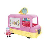 Peppa Pig Peppa’s Adventures Peppa’s Ice Cream Van Vehicle Pre-school Toy, Speech and Sounds, Ages 3 and Up