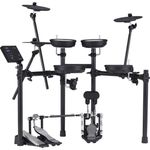 Roland TD-07DMK Electronic V-Drums Legendary Double-Ply All Mesh Head kit with Superior Expression and playability – Bluetooth Audio & MIDI – 40 Free Melodics Lessons, Black