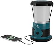 Blazin' Sun 1500 Lumen | Led Lanterns Rechargeable with Power Bank | Hurricane, Emergency, Storm, Power Outage Light | 85 Hour Runtime (Teal)