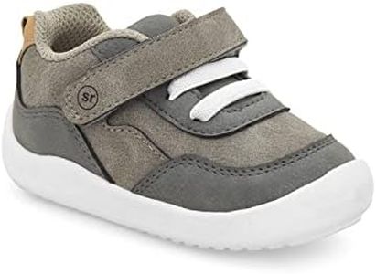 Stride Rite 360 Unisex-Child Nick Sneaker, Grey, 6 Toddler