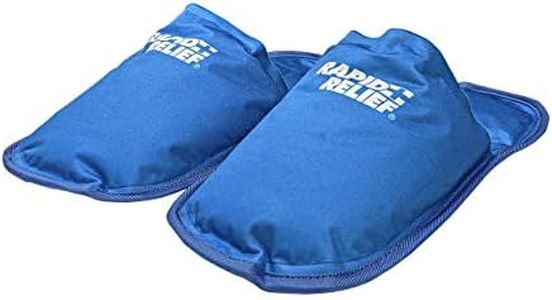 Rapid Relief Cold Therapy Slippers for Swollen and Painful Feet - Cooling Slippers for Neuropathy, Chemotherapy and Diabetes Foot Pain Relief, Swollen Feet Remedy