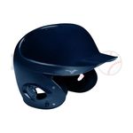 Mizuno MVP Series Solid Batting Helmet , Small/Medium, Navy