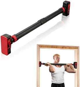 GarveeLife Adjustable Pull Up Bar - Strength Training Doorway Pull-Up Bar, Max Load 440 Lbs