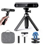 Revopoint POP 3 Handheld 3D Printing 3D Scanner, 3D Scanner with 0.05mm Accuracy and 18FPS Scan Speed, Color 3D Scanning for Android/iOS/Win10/MacOS - Advanced