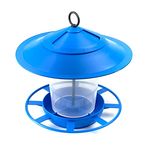 etree Easy Clean Hanging Lantern Bird Feeder (2023 Design) - Prevent Disease & Protect Wildlife Blue Pack of 1