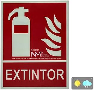 normaluz rd00101- Signal Fire Extinguisher, Extinction Homologated, 21 x 30 cm, Class B PVC 0.7 mm