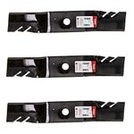 3pk Oregon 16-5/8" G5 Gator Mower Mulching Blades Kubota 48" Decks K5184-97532 K5576-34340 K5576-97530 K5915-34360