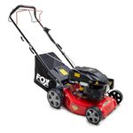 16" / 40cm Petrol Lawn Mower Turbo Suction Self-Propelled Recoil Fox LITTLE SOD 400mm 139cc 40L Collection Bag 16 inch Lawnmower - 2 Years Warranty