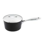 SCANPAN Professional 3.25 qt Saucepan with Lid - Easy-to-Use Nonstick Cookware - Dishwasher, Metal Utensil & Oven Safe - Made in Denmark
