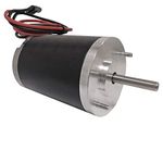 New Salt Spreader Motor Compatible With Buyers Salt Spreader Salt Dog 12 Volt 2 Wire D Shaft 3000966 ATV ATVS15A ATVS 15 SAB0189 10957