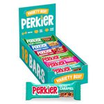 Perkier Variety Box (18 bars) – Protein Packed - Lower Sugar - High Fibre - Snack Bars