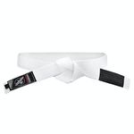 Hayabusa 2.0 Adult Jiu Jitsu Belt - White, A3