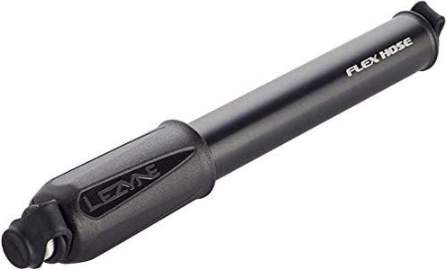 Lezyne Sport Drive HP Bicycle Hand Pump, 120psi, Road, Gravel Bike, Presta and Schrader Valve, High Pressure, Black, S, 170mm - 760193-01