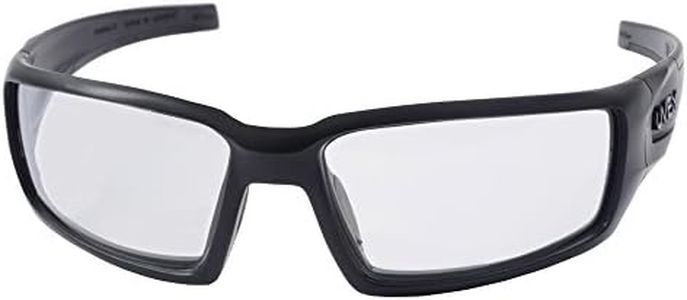 Howard Leight Shooting Sports by Honeywell Uvex Hypershock Shooting Glasses with Uvextreme Plus Anti-Fog Lens Coating, Clear Lens (R-02220), One Size