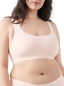 True & Co Women's True Body Lift Scoop Bra with Soft Form Band, Peony, S (32DDD,34DD)