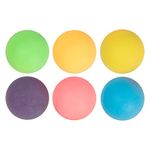 STIGA 6 Pack Multi-Color Table Tennis Balls - 40mm ITTF Regulation Size and Weight Ping Pong Balls