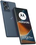 Motorola Moto Edge50 Fusion Smartphone (6.7 Inch FHD+ POLED Display, 50 MP Camera, 8/256 GB, 5000 mAh, Includes 68 W Charger, Android 14) Forest Blue, Includes Protective Cover + Mobile Phone Holder