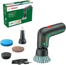 Bosch Home and Garden Brosse de Nettoyage électrique Bosch - UniversalBrush (Batterie intégrée de 3,6 V, 1 câble Micro USB et 4 Accessoires de Nettoyage fournis, dans Un Emballage en Carton)