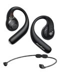 soundcore by Anker AeroFit Pro Open-Ear Headphones, Ultra Comfort, Secure Fit, Ergonomic Design, Rich Sound with LDAC, Bluetooth 5.3, IP55 Water-Resistant, 46H Playtime, App Control, Wireless Earbuds