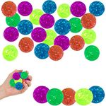 SuperBouncyBalls.com FBA_LYSB009B0UDTI-Toys 27mm Glitter Bouncy 1 Gross (144 Balls)