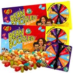 Jelly Bean BeanBoozled Game 6th Edition, Challenge Kit with Spinner and Assorted Beans, Weird Flavored Chewy Candies, Pack of 2