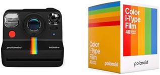 Polaroid Now+ Gen 2 Instant Camera - Black & Color Film for i-Type-6010, 40 Films