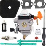 ZAMDOE Carburetor Kit for STIHL FS 87 FS90 FS100 FS110 FS130 HL90 HL95 HL100 HT100 HT101 KM90 KM100 KM110 SP90 String Trimmer, C1Q-S174 Carburetor Replaces # 4180 120 0604 4180 120 0611