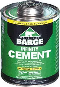 JWONG Barge Infinity Cement All Purpose Clear One Quart