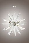 29 Inch Clear Crystal Axis Luxury Chandelier Lucite Sputnik Hanley 9 Light Ceiling Lamp