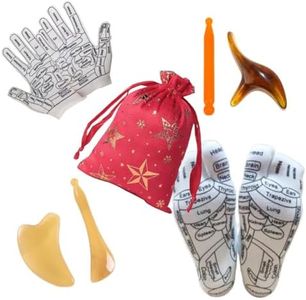 Birthday gift, Women's Day gift, Reflexology Socks with Tools ，Acupressure Socks, Reflexology Socks,Massage Socks ，Foot Reflexology Socks Gloves and Acupressure Pen for Pain Relief (woman small)