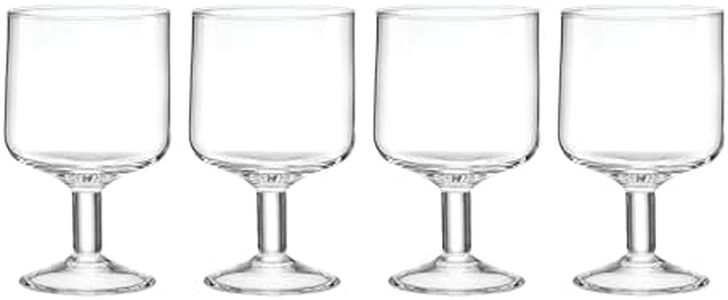 Lenox Tuscany Classics Stackable 4-Piece Wine Glass Set, 1.65, Clear