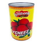 Lychee in Syrup 565g can by Lamthong