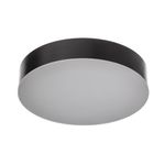 LED Ceiling Light Outdoor 'Lahja' with Motion Detector (Modern) in Black (1 Light Source,) from Lindby | Outdoor Light