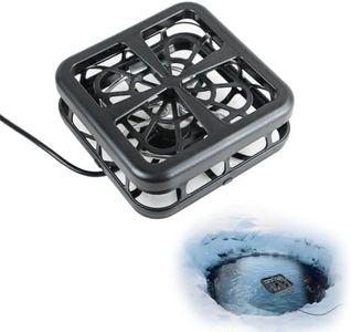 MAPOTAD Pond De-icer,Winter Survival Solution for Outdoor Pond Fish,Controlled Pond Hermostatical Heater,Keep Pond from Freezing Over-Black 500W