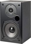 Polk Audio T15 100 Watt Home Theater Bookshelf Speakers – Hi-Res Audio with Deep Bass Response, Dolby and DTS Surround, Wall-Mountable, Pair, Black