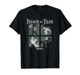 Attack on Titan Season 4 Character Squares T-Shirt